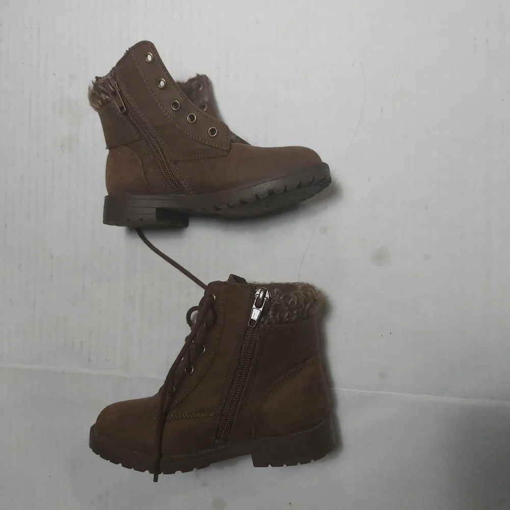 UNR8ED Toddler Rebecca Brown Boots Girls Size 6